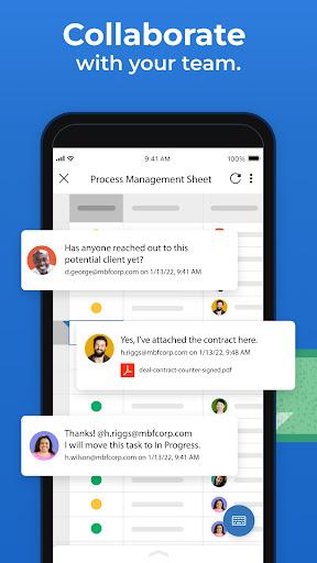 Smartsheet: Projects & Teams - Image screenshot of android app