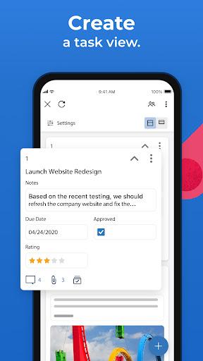 Smartsheet: Projects & Teams - Image screenshot of android app