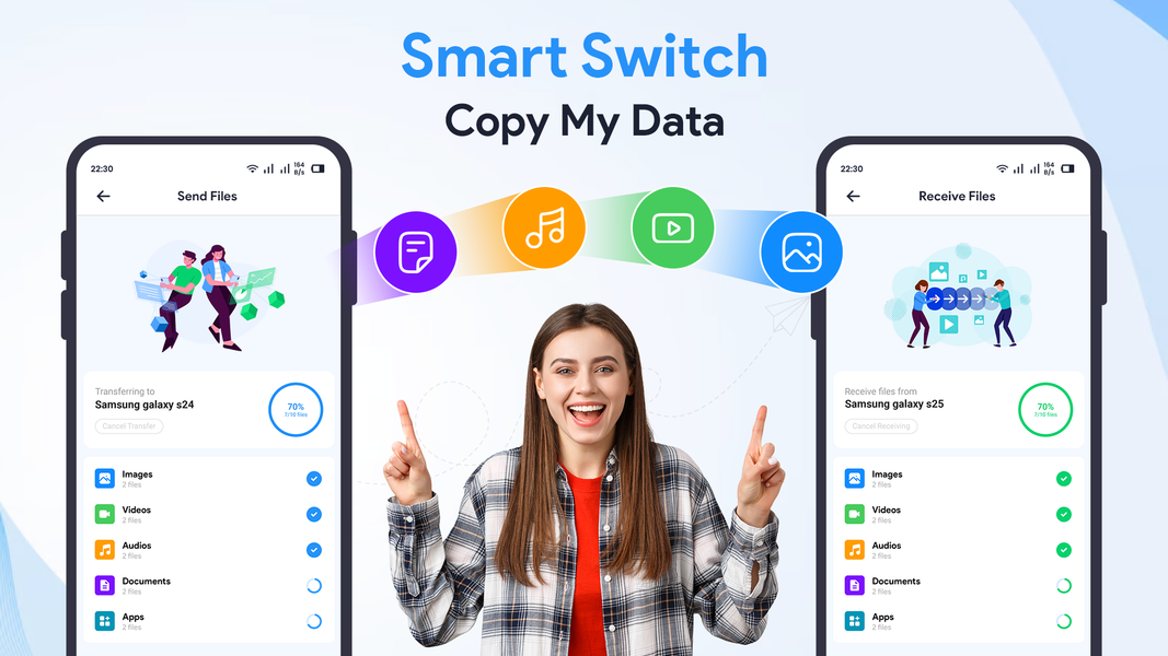 Smart Transfer: Copy My Data - Image screenshot of android app