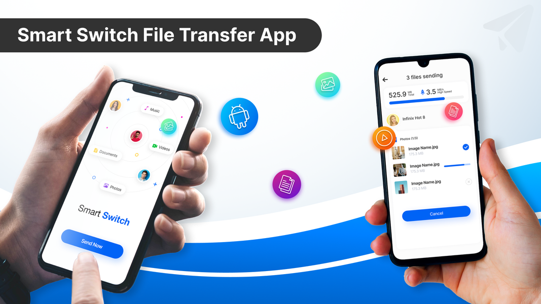 Smart Share - Data Transfer - Image screenshot of android app