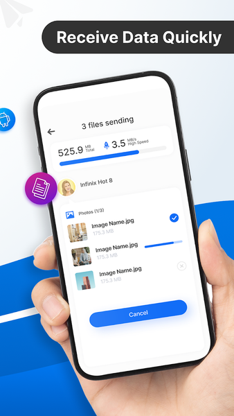 Smart Share - Data Transfer - Image screenshot of android app