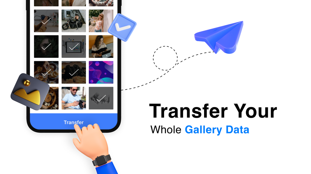 Phone Transfer: Copy My Data - عکس برنامه موبایلی اندروید