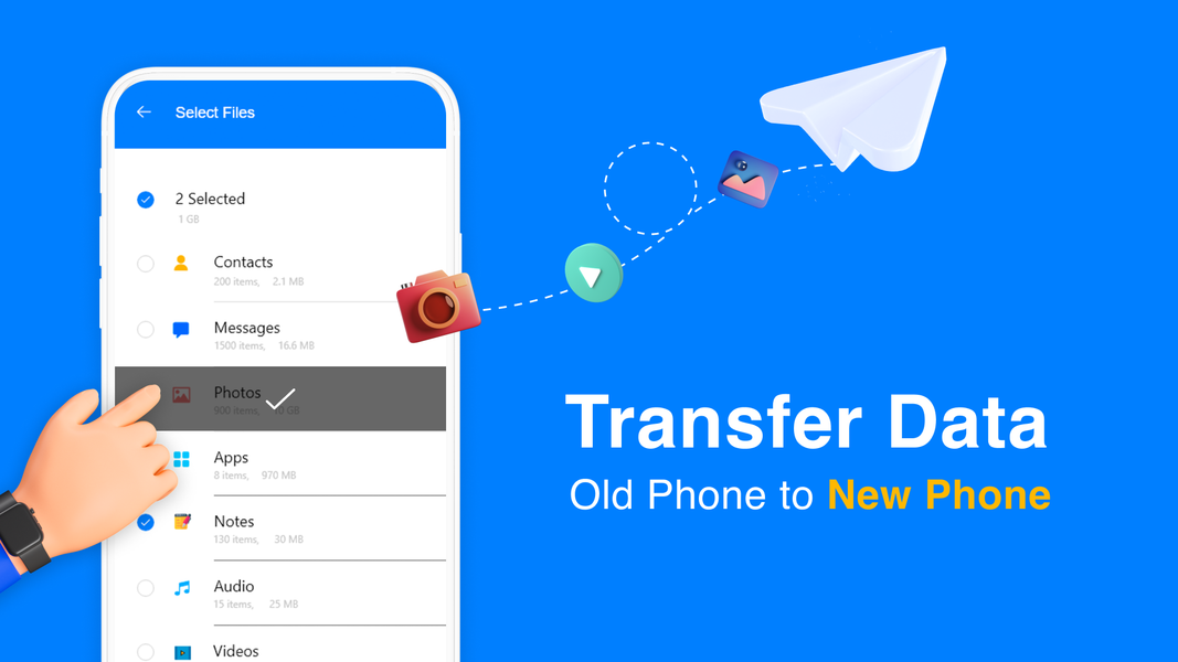 Smart Switch Phone Transfer - Image screenshot of android app