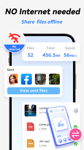 Phone Clone: Transfer Content - عکس برنامه موبایلی اندروید