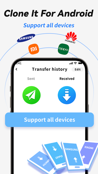 Phone Clone: Transfer Content - عکس برنامه موبایلی اندروید