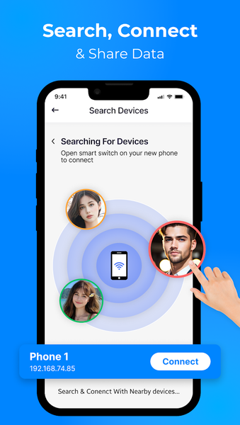 Smart Data Transfer PhoneClone - Image screenshot of android app
