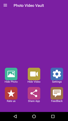 Hide Photo video - عکس برنامه موبایلی اندروید