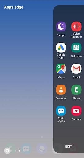 Edge screen Note 10 - عکس برنامه موبایلی اندروید