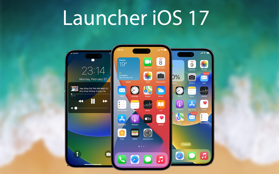 OS 17 Launcher Pro - Image screenshot of android app