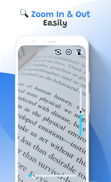 Magnifying Flashlight Plus - Image screenshot of android app
