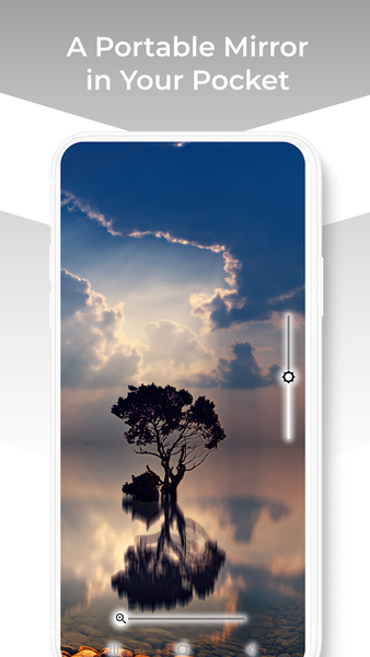 Simple Mirror: Zoom Fullscreen - Image screenshot of android app