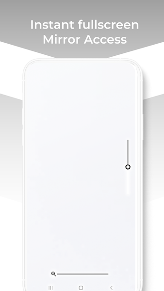 Simple Mirror: Zoom Fullscreen - Image screenshot of android app