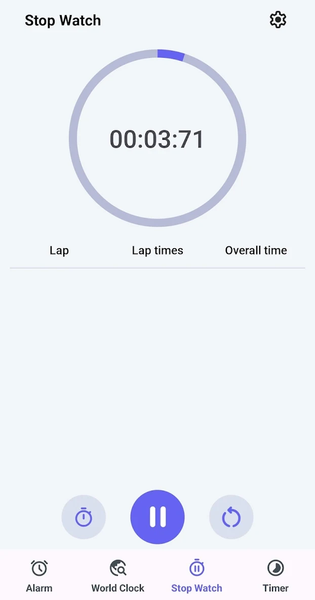 Alarm Clock - Image screenshot of android app