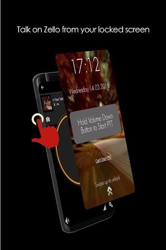 Zello PTT Custom Button - Fast Talkie - عکس برنامه موبایلی اندروید