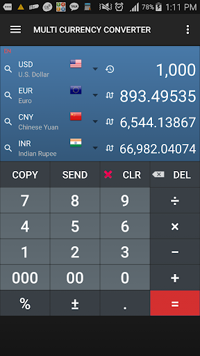 All Currency Converter - Image screenshot of android app