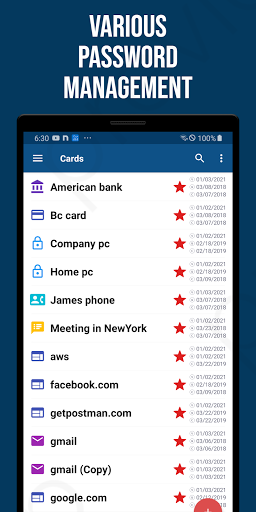 SmartWho Password Manager - Image screenshot of android app