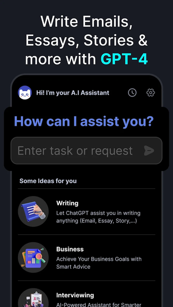 AI Chat Smith Smart Assistant - Image screenshot of android app