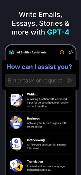 Chatbot AI Chat Open Assistant - عکس برنامه موبایلی اندروید