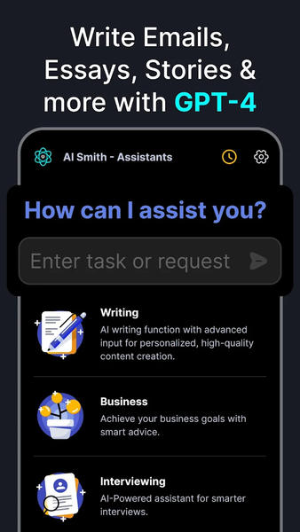 AI Chat Smith Smart Assistant - Image screenshot of android app