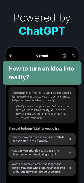 AI Chat Open Assistant Chatbot - Image screenshot of android app