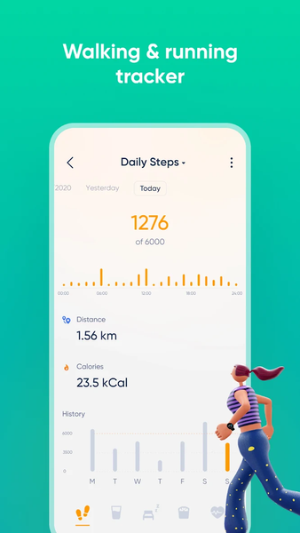 Fitness Band - Fitness Tracker - عکس برنامه موبایلی اندروید