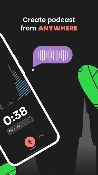 Podcast Maker: Home Studio App - عکس برنامه موبایلی اندروید