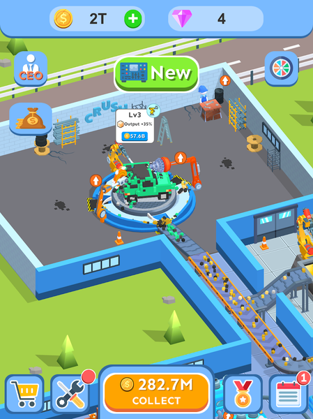 Smash Factory - Gameplay image of android game