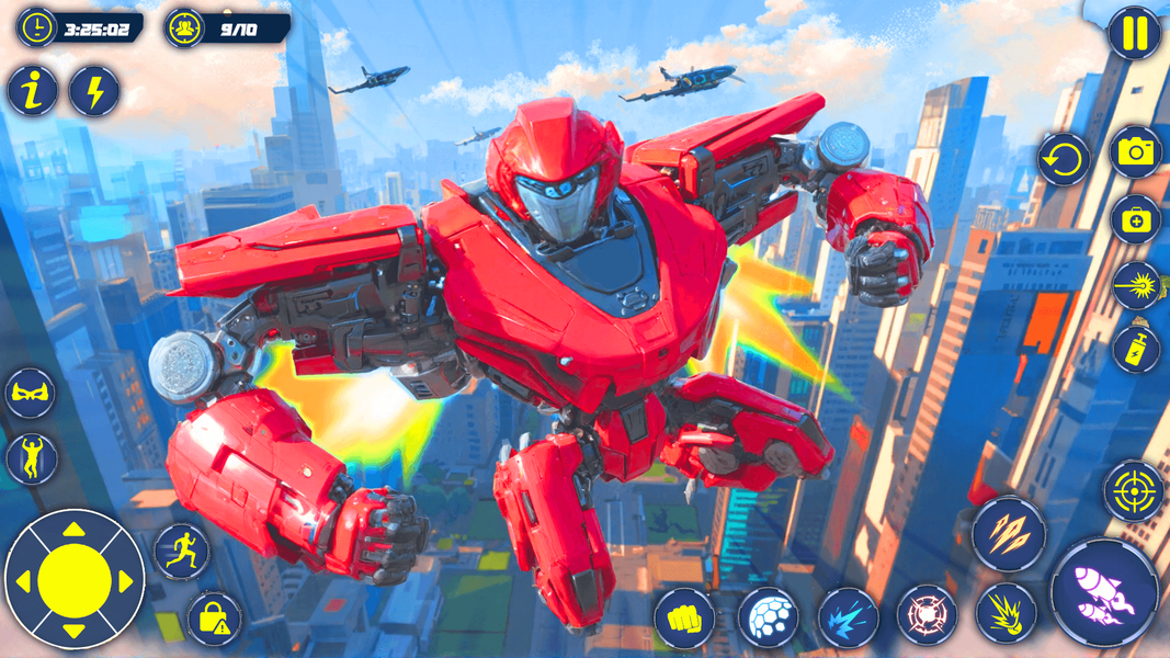 Smash Car: Robot Racing - Gameplay image of android game