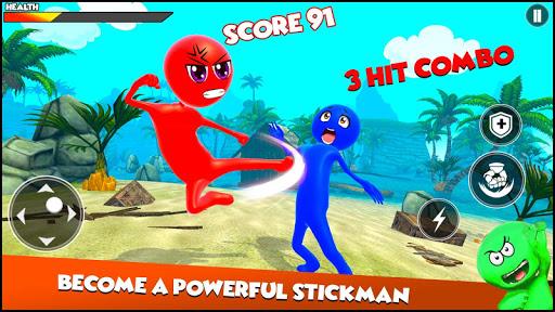 Stickman Hero Fighting Games - Gameplay image of android game