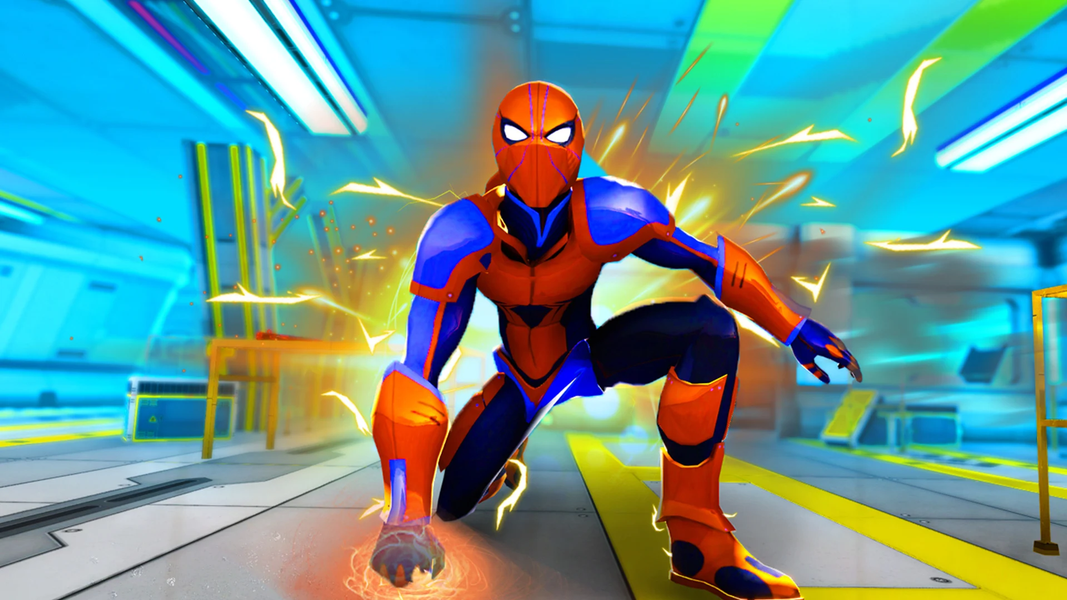 Spider Rope Hero: Robot Games - عکس بازی موبایلی اندروید