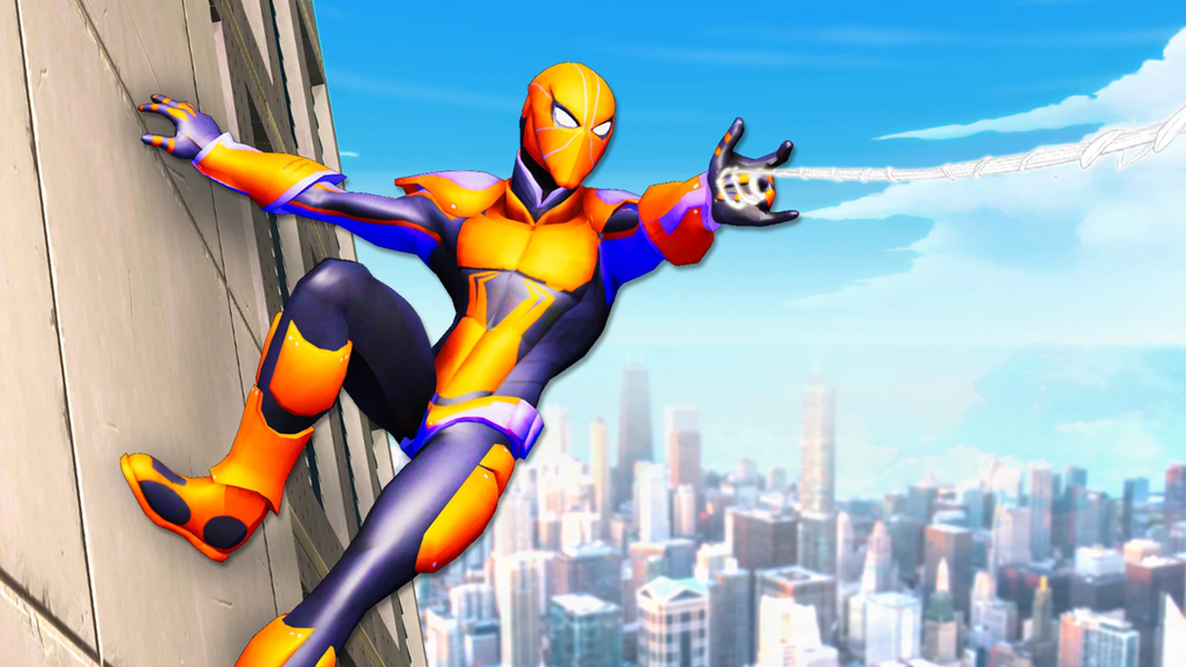 Spider Rope Hero: Robot Games - عکس بازی موبایلی اندروید