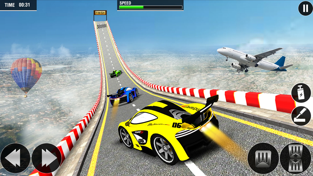 3D Stunts Ramp Race: Car Games - عکس بازی موبایلی اندروید