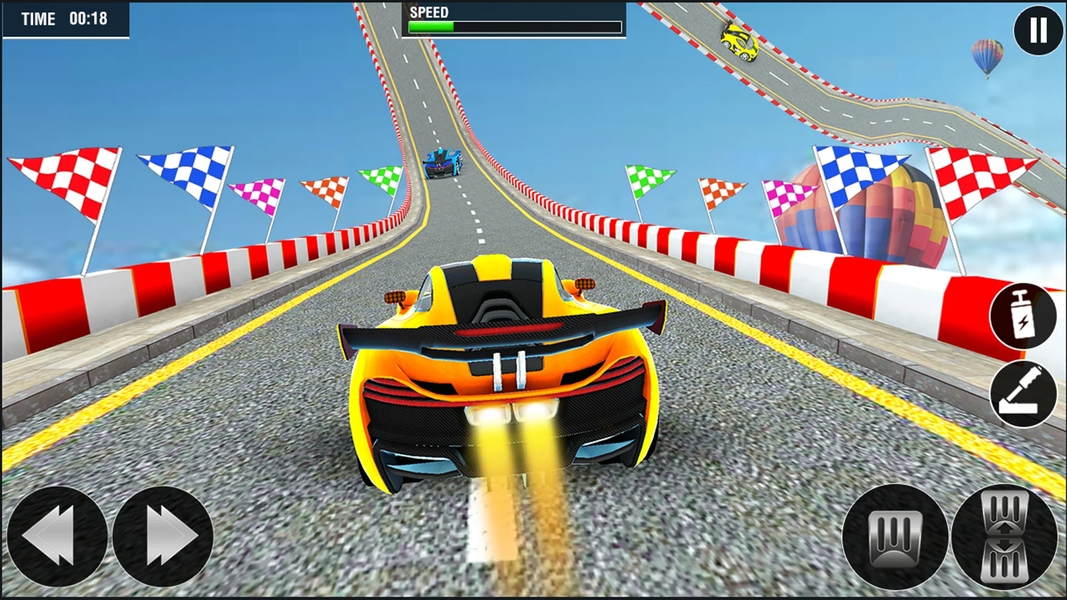 3D Stunts Ramp Race: Car Games - عکس بازی موبایلی اندروید