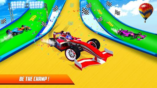 Top Speed cars stunts: Formula cars game 2020 - Gameplay image of android game