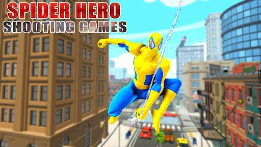 Spider Hero Man Shooting Games - عکس بازی موبایلی اندروید