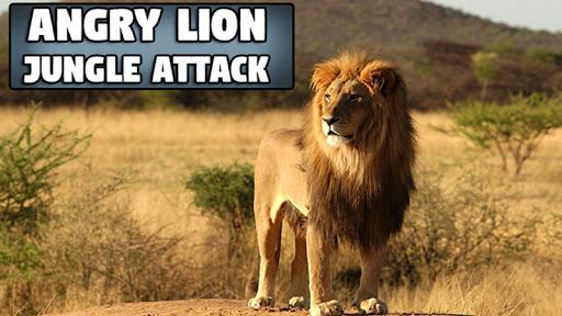 Angry Lion Jungle Attack - Image screenshot of android app