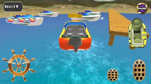 3D Boat Parking - Gameplay image of android game