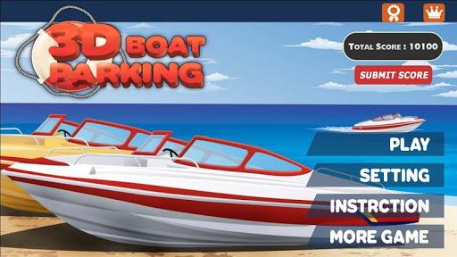 3D Boat Parking - Gameplay image of android game