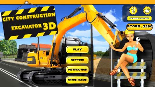 City Construction Backoe 3D - عکس بازی موبایلی اندروید