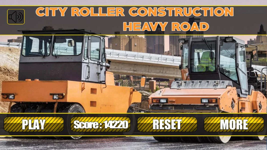 City Road Roller Construction - عکس بازی موبایلی اندروید