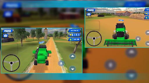 Combine Harvester Simulator - Gameplay image of android game