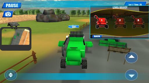 Combine Harvester Simulator - عکس بازی موبایلی اندروید