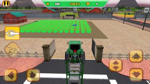 Combine Harvester Tractor Sim - عکس بازی موبایلی اندروید
