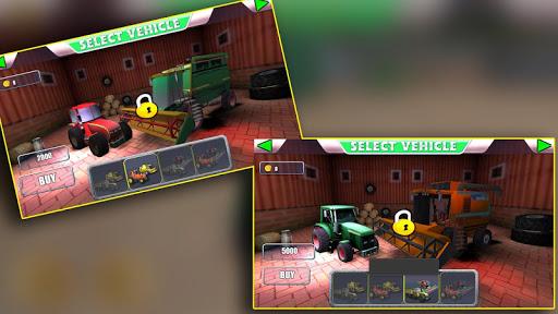 Combine Harvester Tractor Sim - Gameplay image of android game