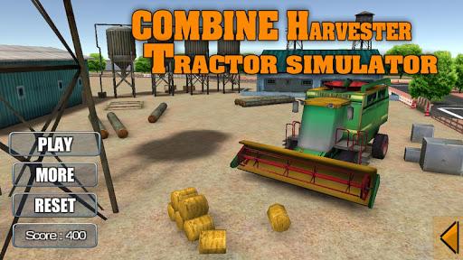 Combine Harvester Tractor Sim - عکس بازی موبایلی اندروید