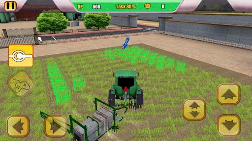Combine Harvester Tractor Sim - عکس بازی موبایلی اندروید