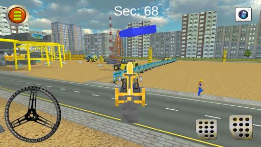 Construction - Backoe Loader - عکس بازی موبایلی اندروید