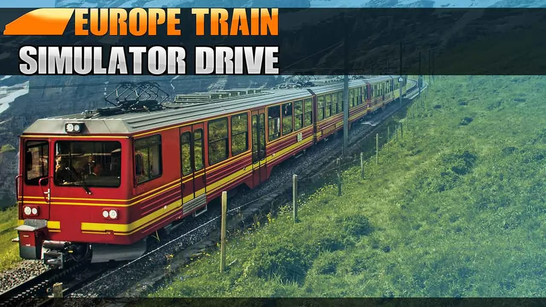 Europe Train Simulator Drive - Gameplay image of android game