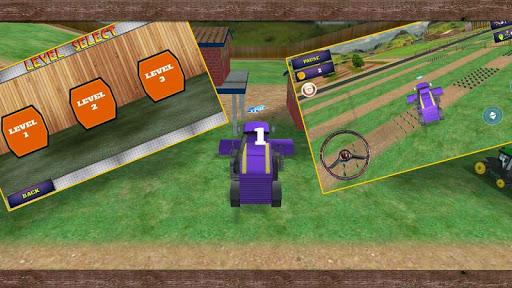 Tractor Harvester Simulator - Gameplay image of android game