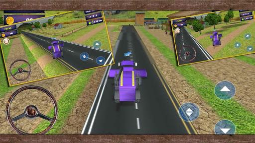 Tractor Harvester Simulator - Gameplay image of android game